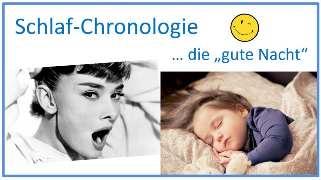 Schlaf-Chronologie